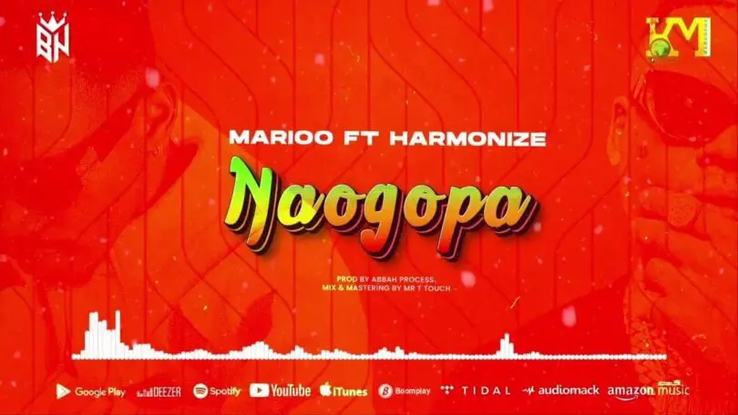 VIDEO LYRICS VIDEO: Marioo Ft. Harmonize – Naogopa MP4 DOWNLOAD