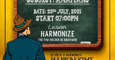 AUDIO Dj Obza X Harmonize – Mang’dakiwe Remix X Leon Lee MP3 DOWNLOAD