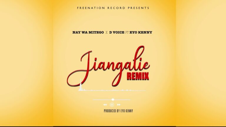 AUDIO Nay Wa Mitego Ft. D Voice X Eyoo Kenny – Jiangalie MP3 DOWNLOAD