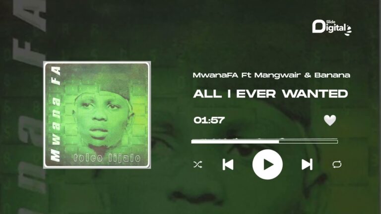 AUDIO MwanaFA Ft. Ngwair X Banana – All I Ever Wanted MP3 DOWNLOAD