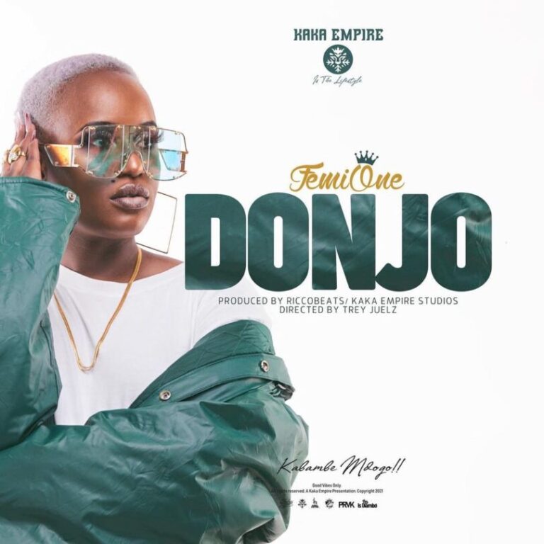 AUDIO Femi One – Donjo MP3 DOWNLOAD