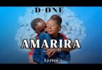 AUDIO D-ONE – Amarira MP3 DOWNLOAD