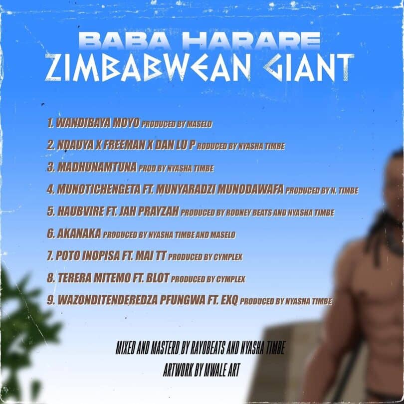 Baba Harare – Zimbabwean Giant FULL ALBUM MP3 DOWNLOAD