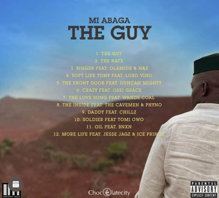 M.I Abaga – The Guy FULL ALBUM MP3 DOWNLOAD