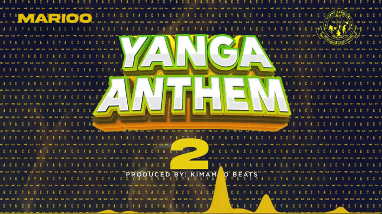 AUDIO Marioo – Yanga Anthem (Version 2) MP3 DOWNLOAD