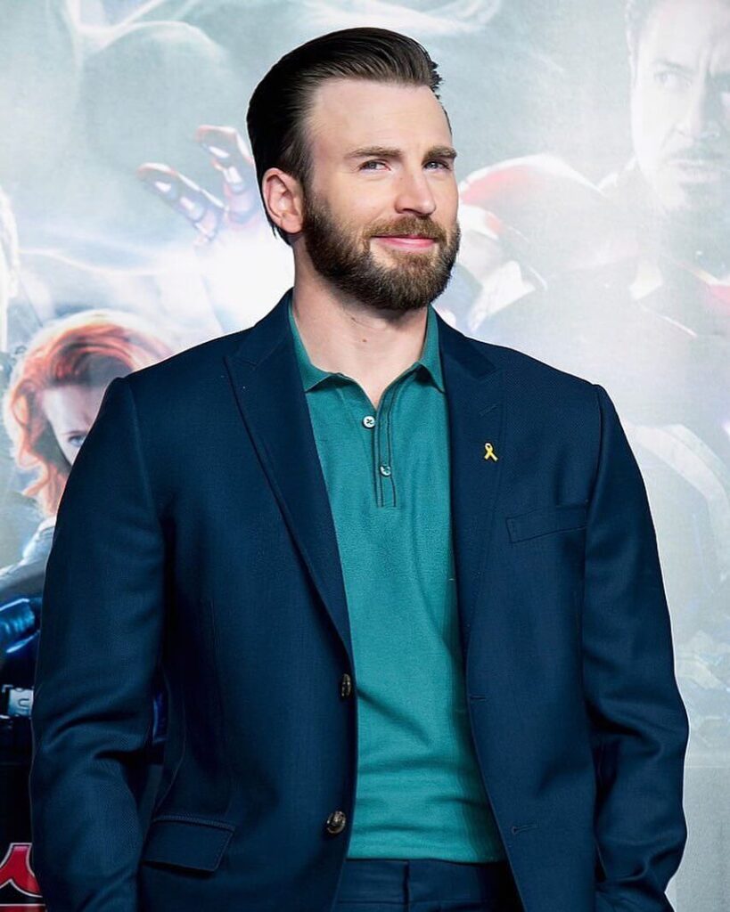 What is Chris Evans most famous for?