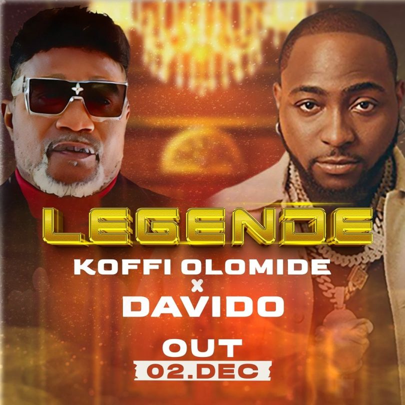 AUDIO Koffi Olomide ft Davido – Legende DOWNLOAD