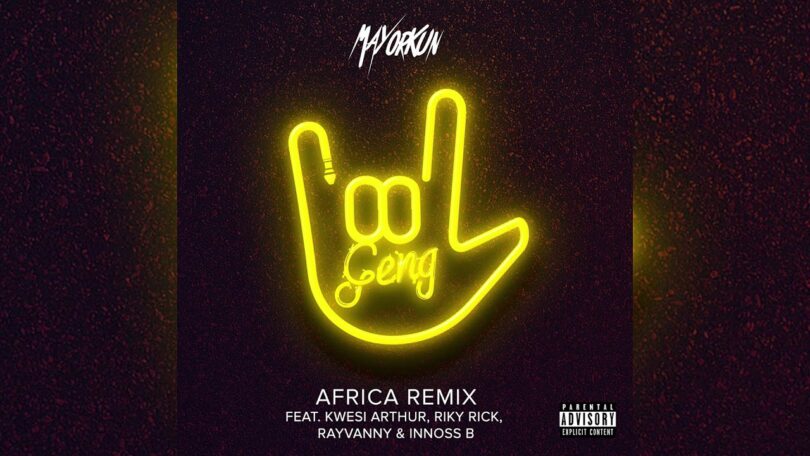 AUDIO Mayokurn Ft Rayvanny, Innoss'B X Kweli Athur & Riky Rick - Geng Remix DOWNLOAD